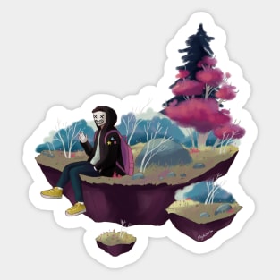 Beautiful fantasy art Sticker